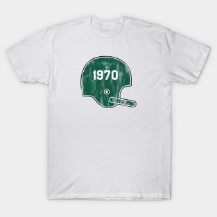 New York Jets Year Founded Vintage Helmet T-Shirt